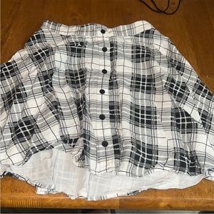 Plaid Skirt
